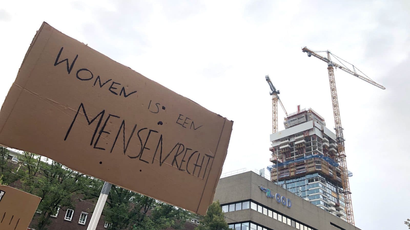 Woonprotest 10 oktober op de Dam: alles wat je moet weten